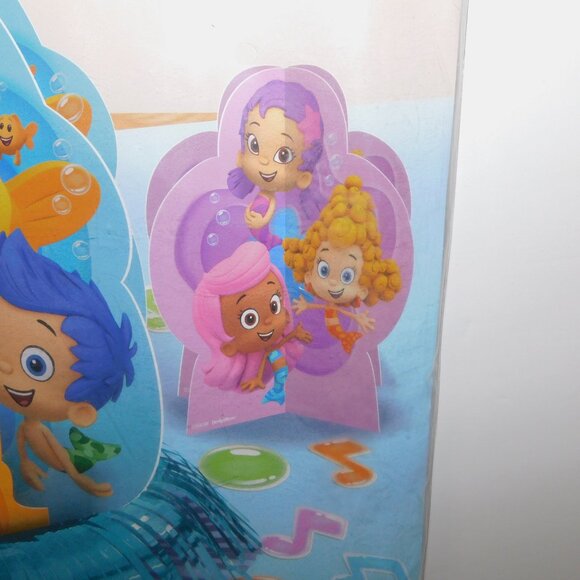 Nickelodeon Bubble Guppies 3 pc Party Centerpiece Table Decorating Kit NEW - Picture 5 of 8